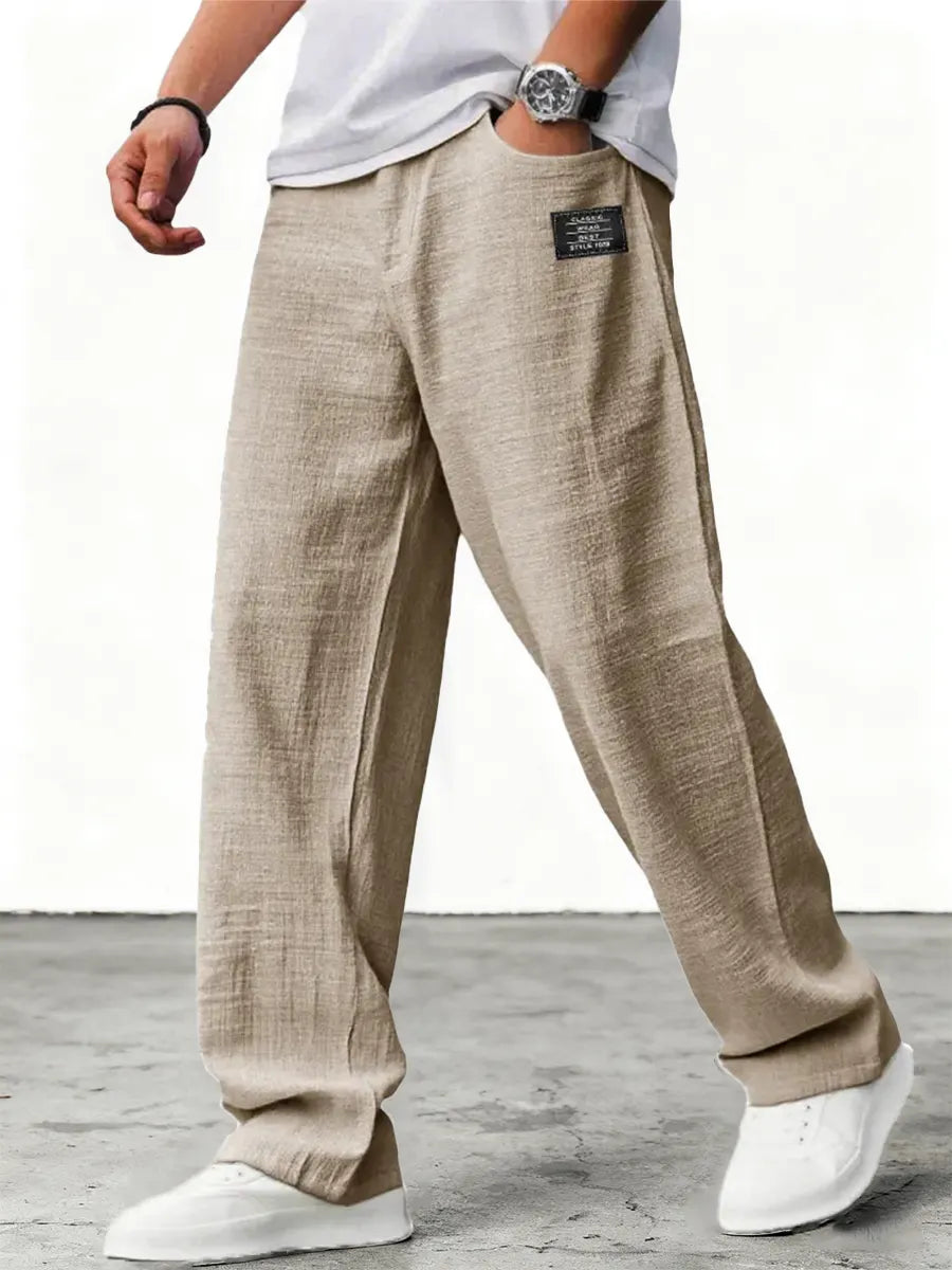 Kirra | Wide-Leg Linen Trousers