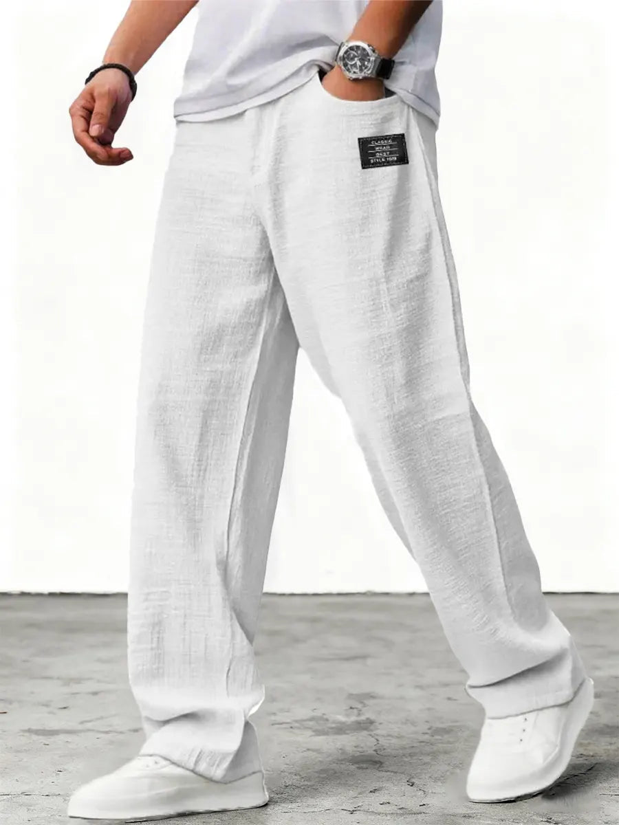Kirra | Wide-Leg Linen Trousers