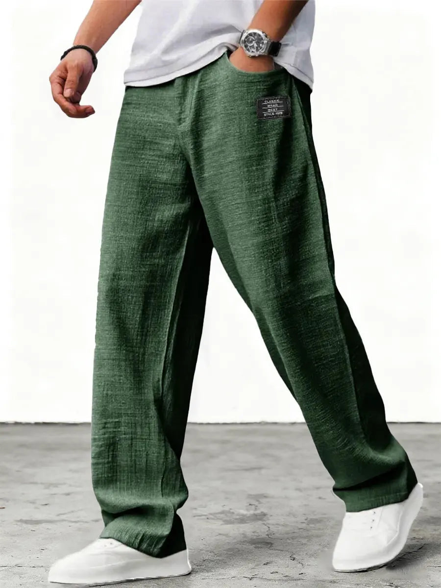 Kirra | Wide-Leg Linen Trousers