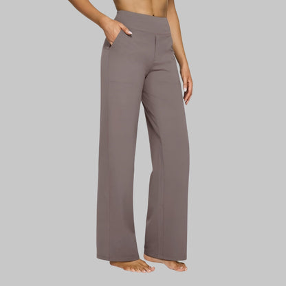 Ayla | Premium High Waist Stretch Trousers