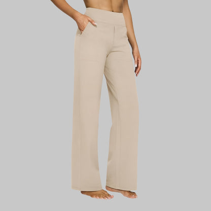 Ayla | Premium High Waist Stretch Trousers