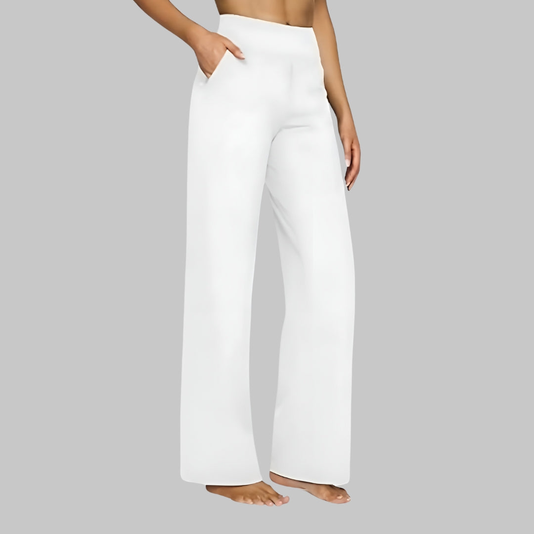 Ayla | Premium High Waist Stretch Trousers