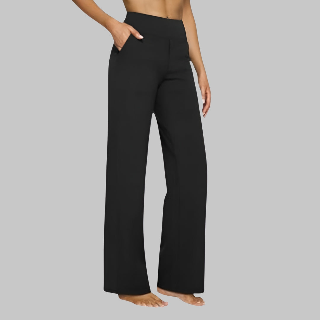 Ayla | Premium High Waist Stretch Trousers