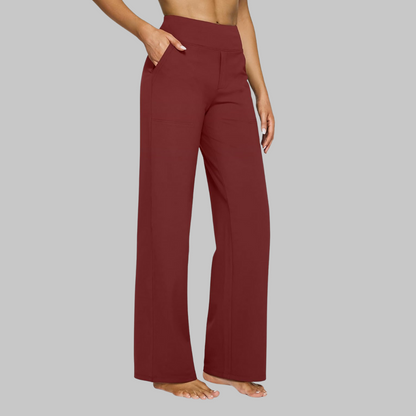 Ayla | Premium High Waist Stretch Trousers