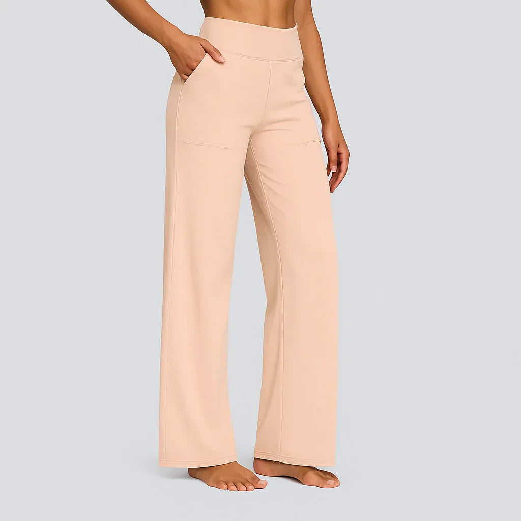 Ayla | Premium High Waist Stretch Trousers
