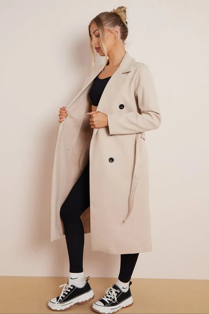 Stella | Women's Double Breasted Belted Coat