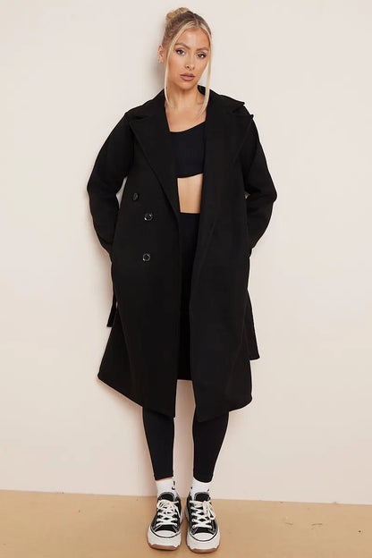 Stella | Women's Double Breasted Belted Coat