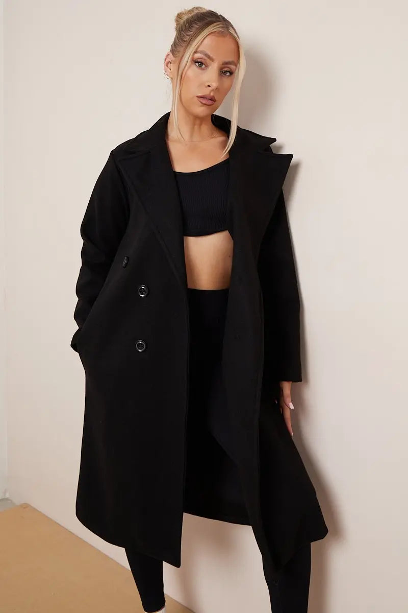 Stella | Women's Double Breasted Belted Coat