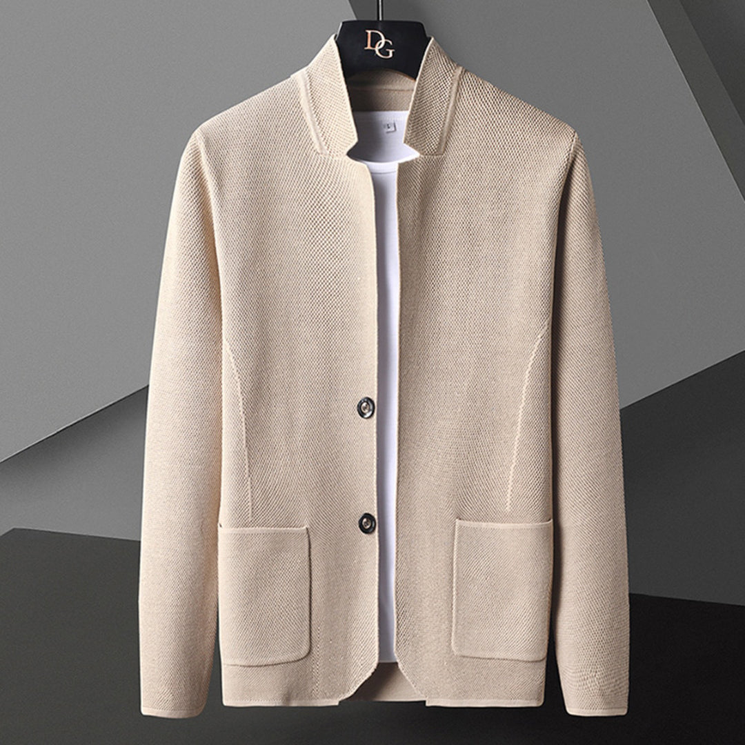 Hugo | Mandarin Collar Button-Down Jacket