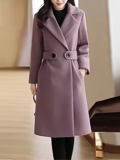 Felicia | Women's Belted Midi Coat
