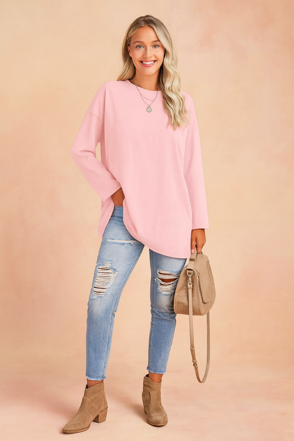 Neve | Relaxed Loose Fit Oversized Knit Sweater