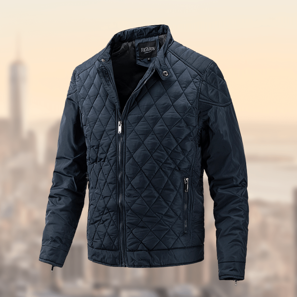 William | Men's Quilted Lightweight Bomber Jacket