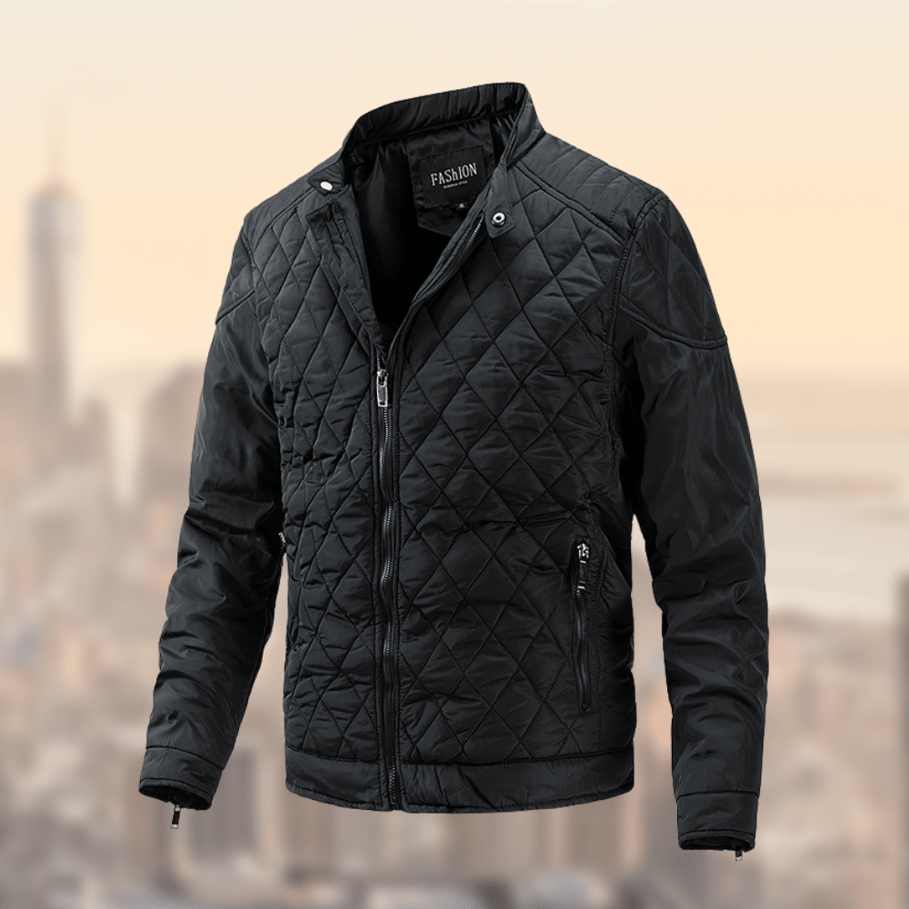 William | Men's Quilted Lightweight Bomber Jacket