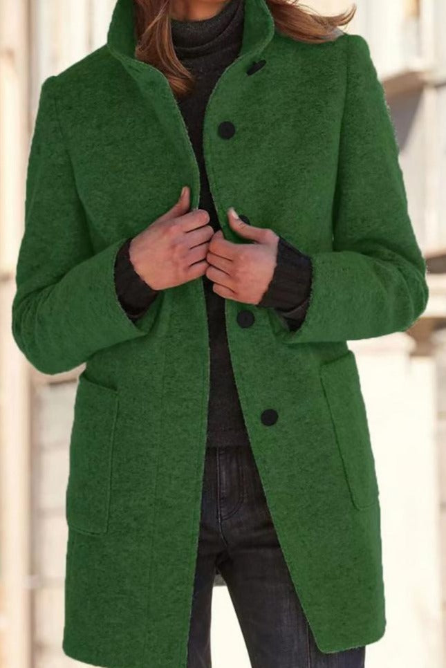Isabelle Laurent | Women's Luxury Wool Blend Coat