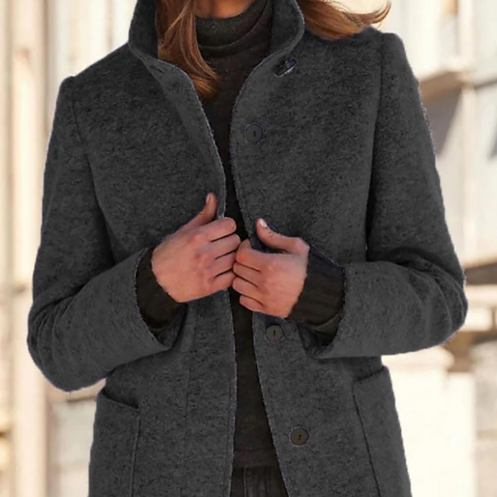 Isabelle | Luxury Wool-Blend Winter Coat