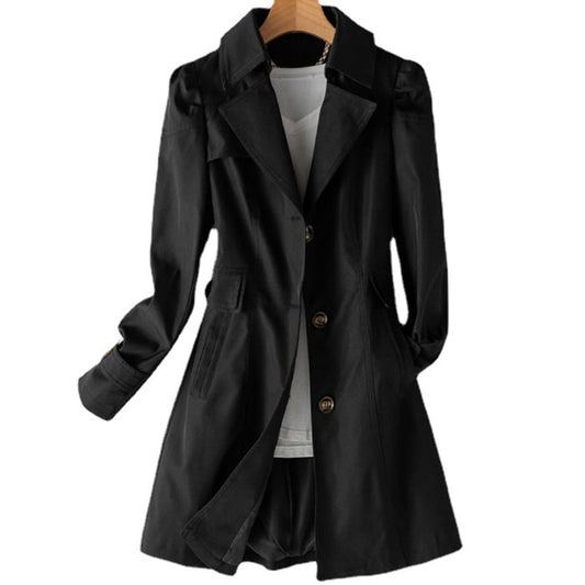 Leslie | Women's Fit-and-Flare Trench Coat