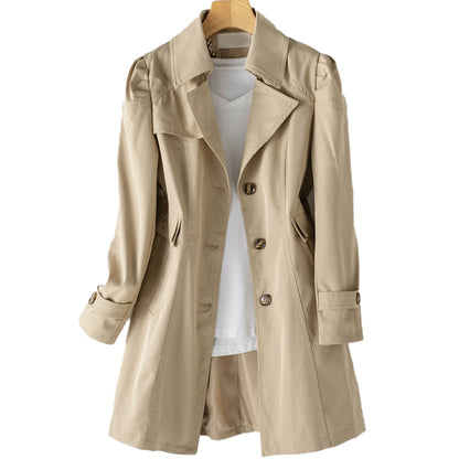 Leslie | Women's Fit-and-Flare Trench Coat
