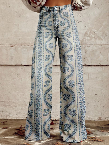 Kiah | Relaxed Wide-Leg Women's Jeans