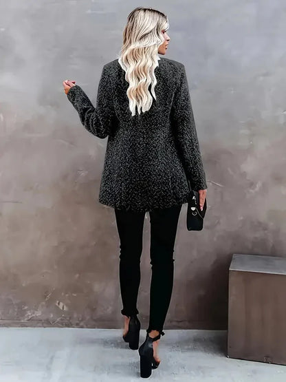 Cheri | Women's Long Open Front Casual Coat