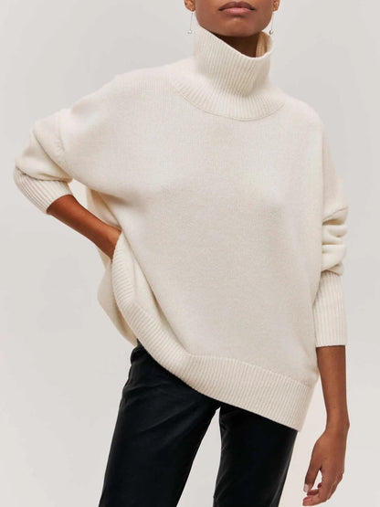 Colleen | Women's Oversized Turtleneck Sweater