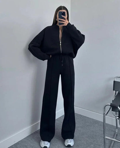 Elodie | Luxe Zip Lounge Set Women