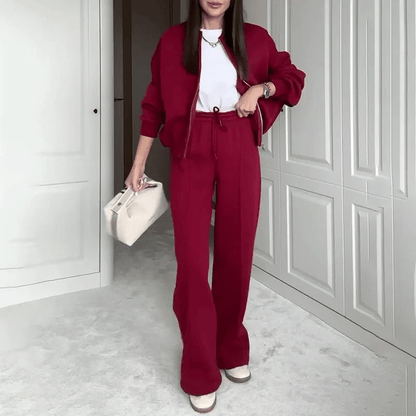 Elodie | Luxe Zip Lounge Set Women