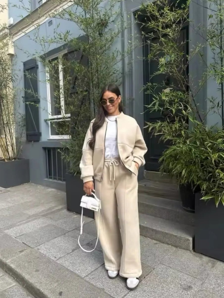 Elodie | Luxe Zip Lounge Set Women