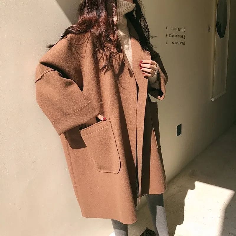 Camille | Luxury Longline Wool Coat