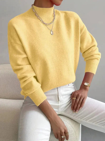 Marilena | Women's Elegant Cosy Turtleneck Knit Sweater