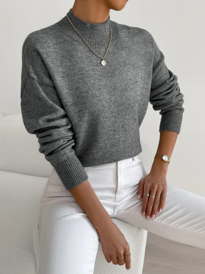 Marilena | Women's Elegant Cosy Turtleneck Knit Sweater