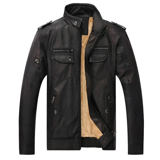 Darren | Men's Slim Fit Biker Jacket