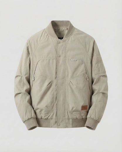 Ace | Men's Raglan Bomber Jacket with Utility Pockets