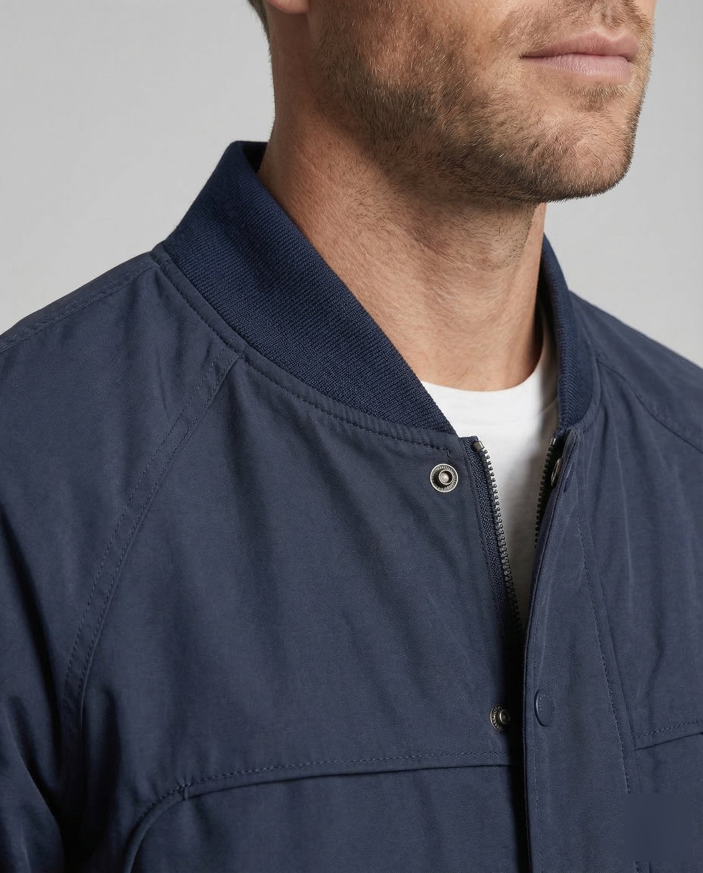 Ace | Men's Raglan Bomber Jacket with Utility Pockets