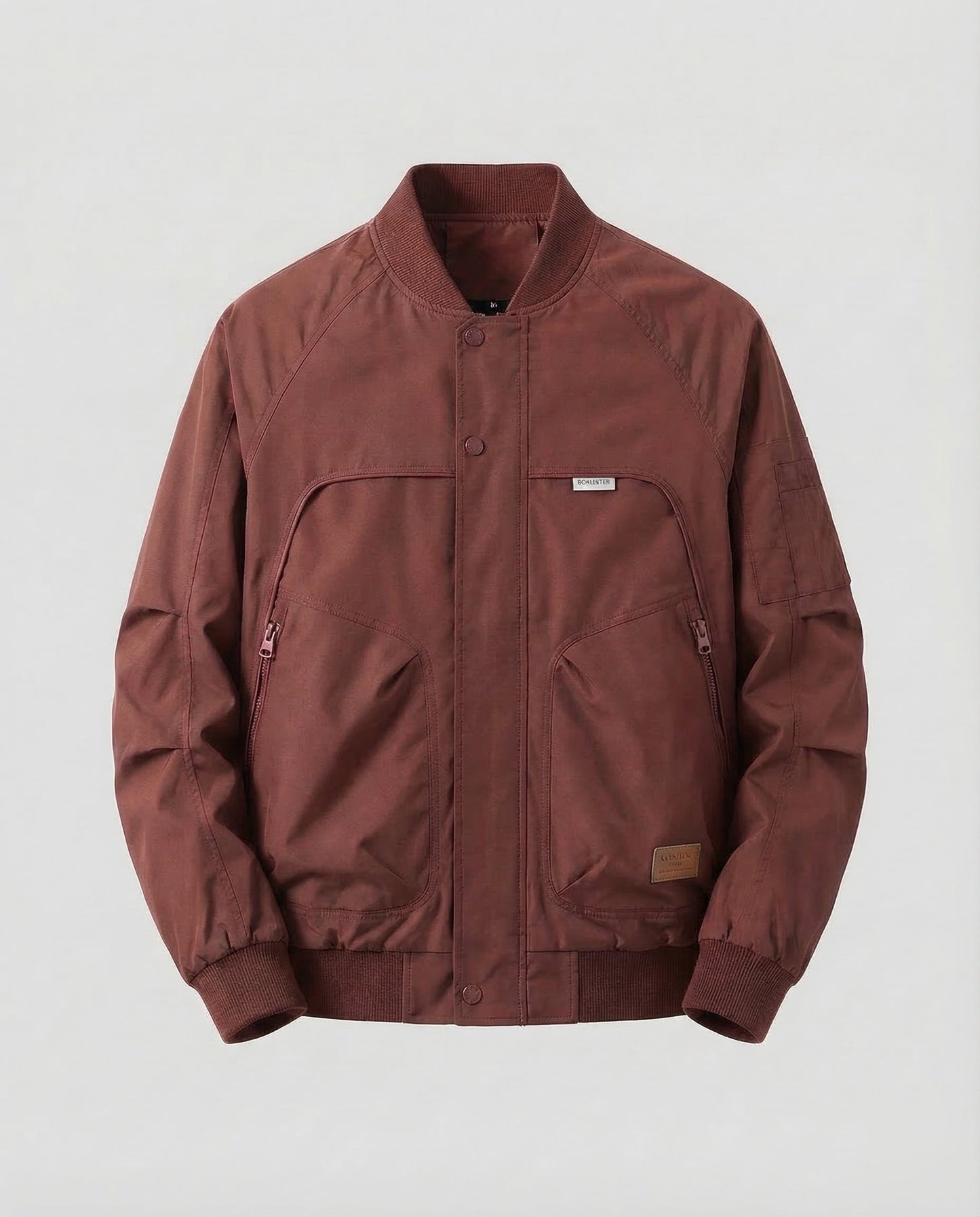 Ace | Men's Raglan Bomber Jacket with Utility Pockets