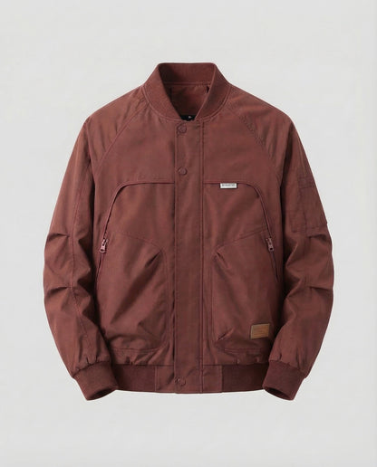 Ace | Men's Raglan Bomber Jacket with Utility Pockets