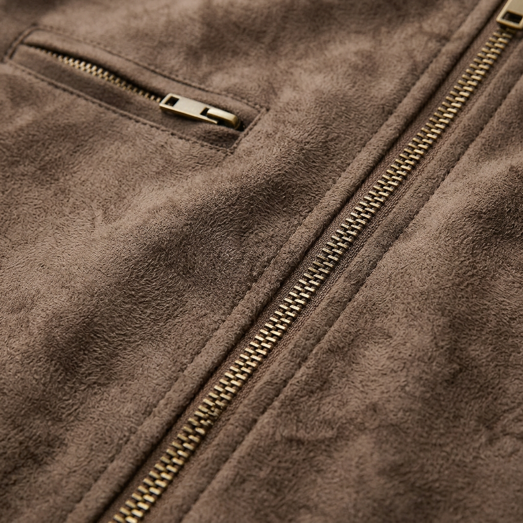 Jax | Men's Stand Collar Biker Zip Jacket