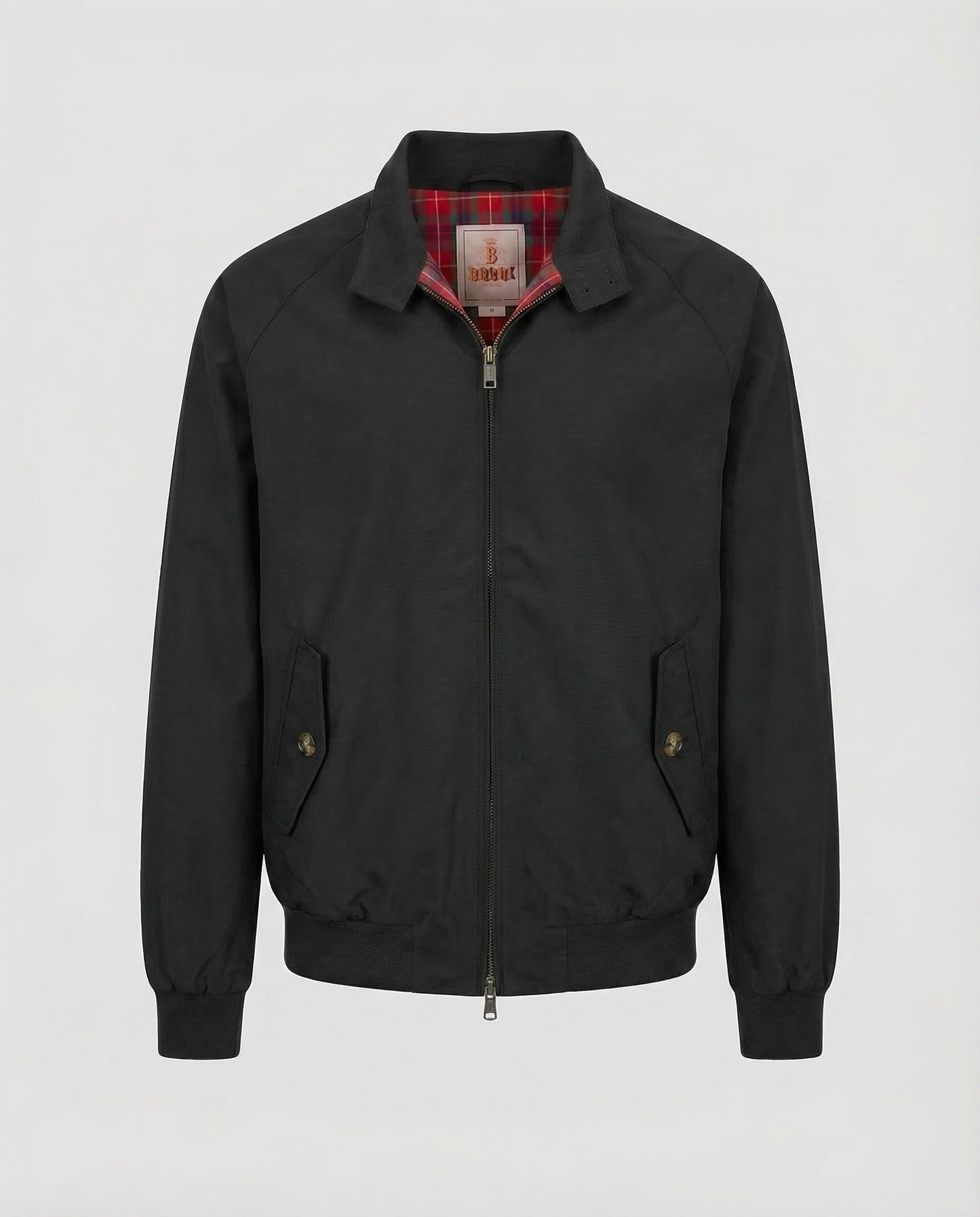 Rex | Men's Full Zip Blouson Jacket with Pockets
