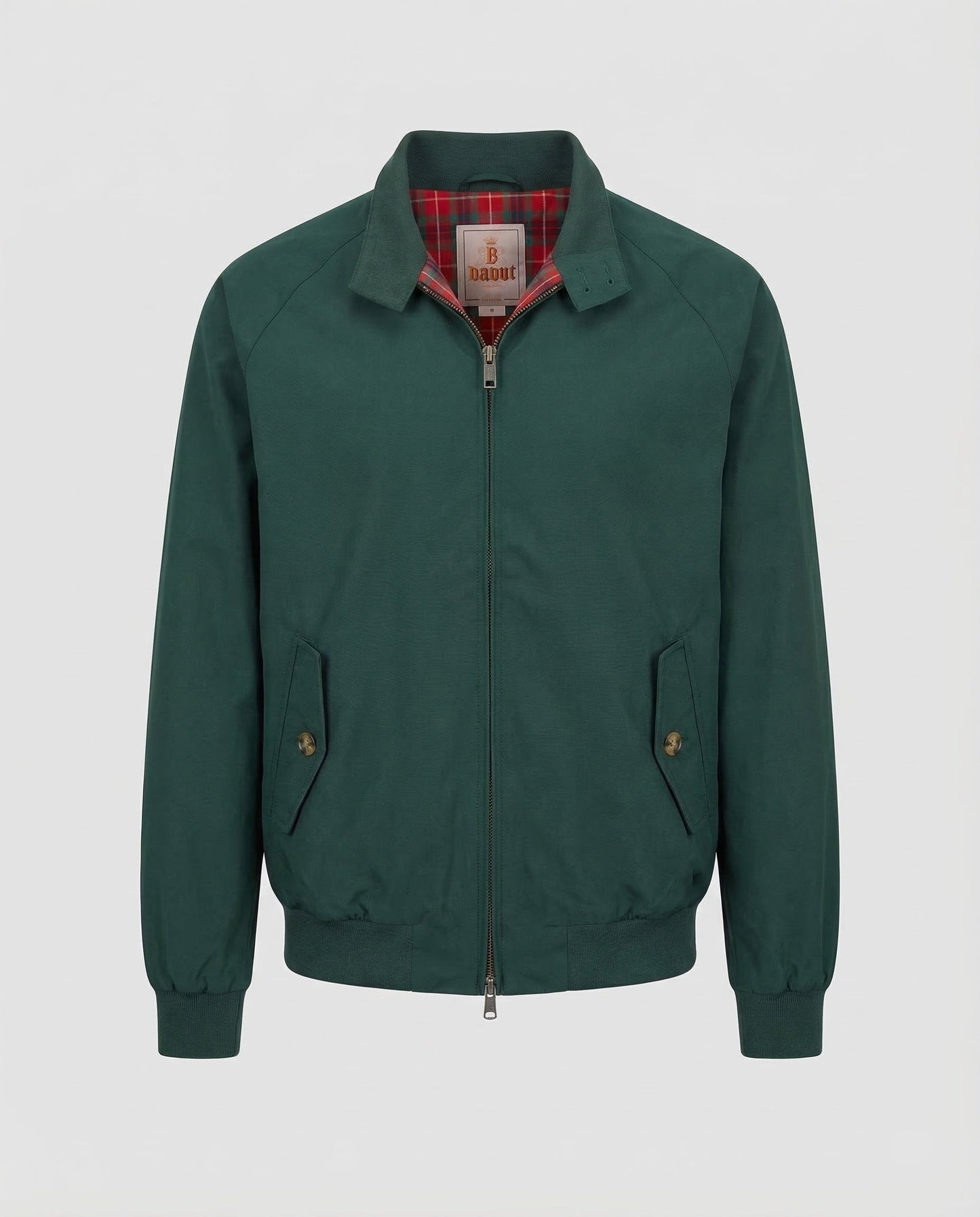 Rex | Men's Full Zip Blouson Jacket with Pockets