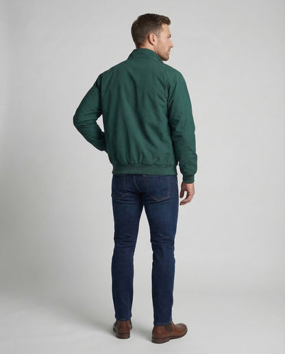 Rex | Men's Full Zip Blouson Jacket with Pockets