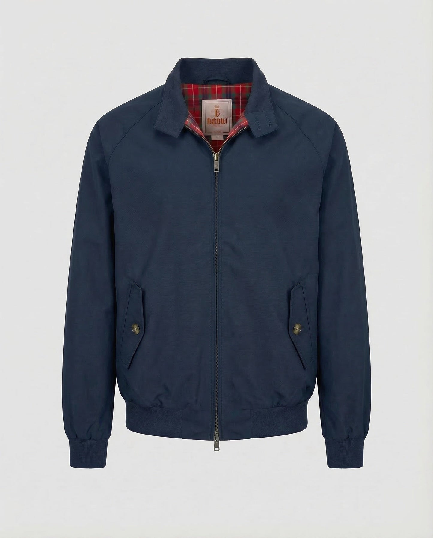 Rex | Men's Full Zip Blouson Jacket with Pockets