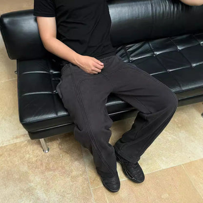 Eli | Men's Wide Leg Cargo Sweatpants