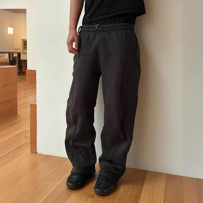 Eli | Men's Wide Leg Cargo Sweatpants