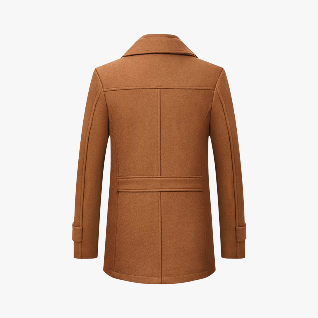 Archer | Men's Slim Fit Layered Trench Coat