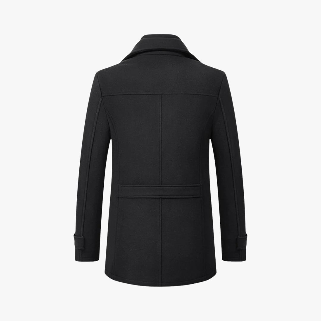 Archer | Men's Slim Fit Layered Trench Coat