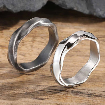 Mobius Minimalist Stainless Steel Ring