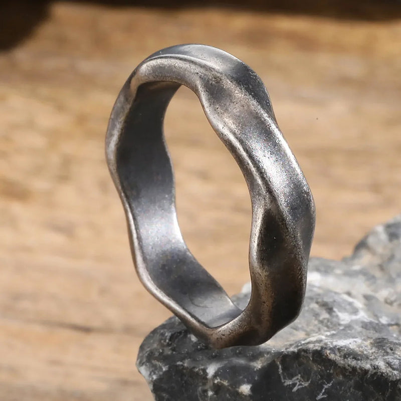 Mobius Minimalist Stainless Steel Ring