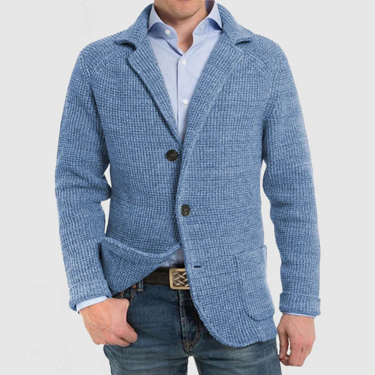 Henry | Men's Two-Button Knit Blazer