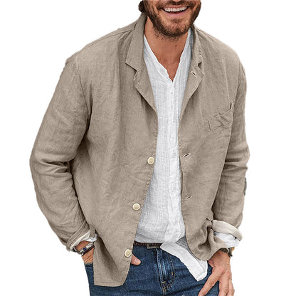 Marco Bellini | Men's Lightweight Casual Linen Blazer