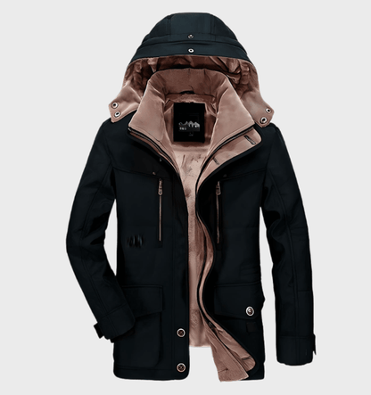 Andrew | Men's Hooded Parka Jacket