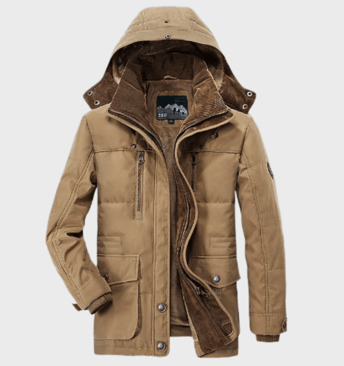 Andrew | Men's Hooded Parka Jacket